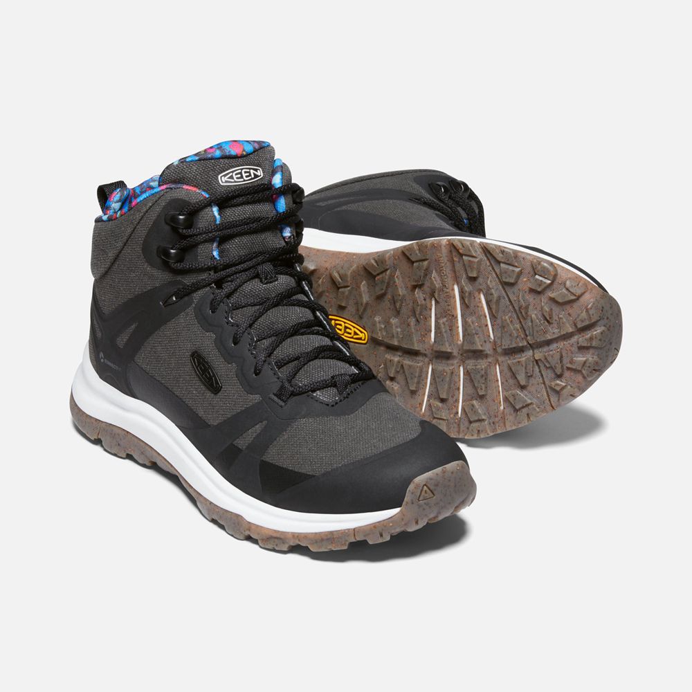 Keen Vandringskängor Dam Svarta/Vita - Terradora Ii Limited - 216785XSY